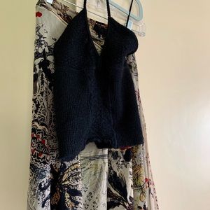 Multi-colored maxi skirt